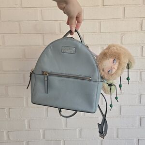 Kate Spade Blue Mini Backpack